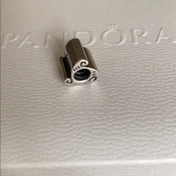 Pandora Best Friend Scroll Charm - Picture 2 of 6